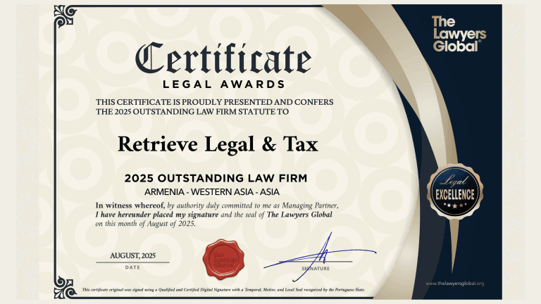 Retrieve Legal &amp; Tax Honored as 2025 Outstanding Law Firm