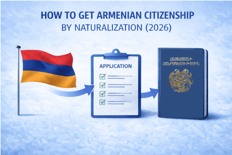 How to Get Armenian Citizenship by Naturalization (2026): Eligibility, Language/Constitution Requirements