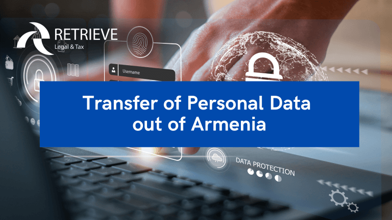 Transfer of Personal Data out of Armenia