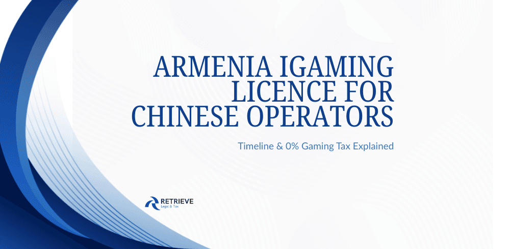 Armenia iGaming Licence for Chinese Operators