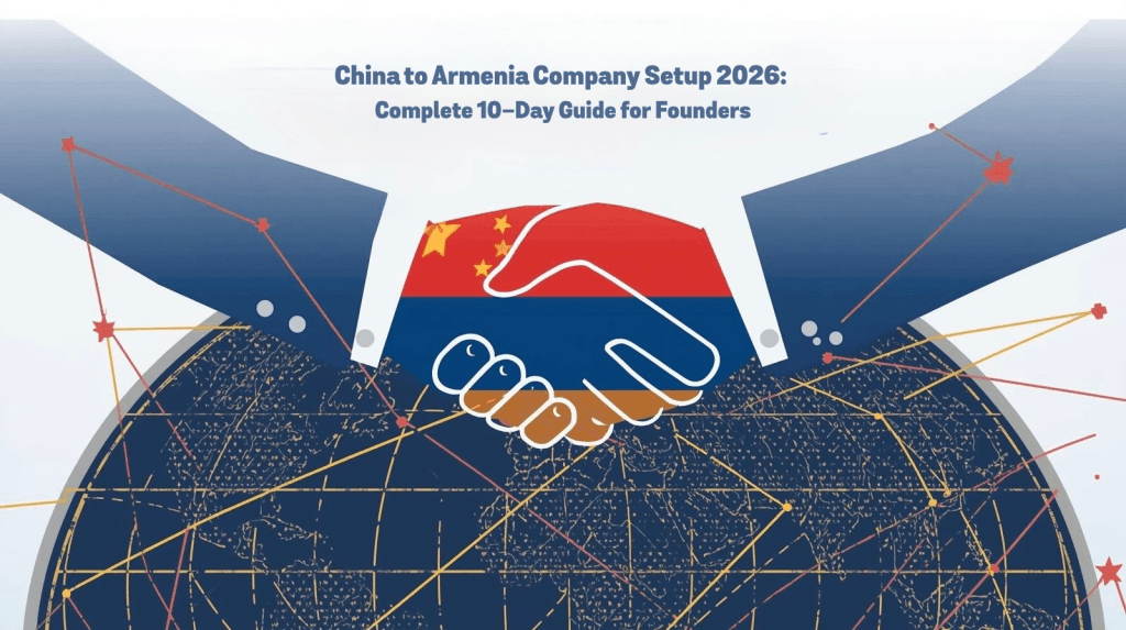 China to Armenia Company Setup 2026: Complete 10-Day Guide for Founders