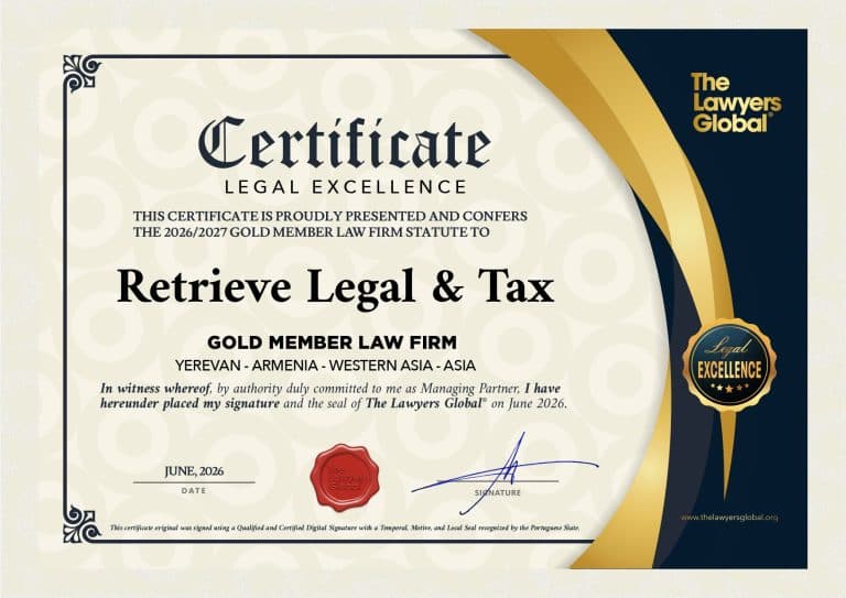 Retrieve Legal & Tax / The Lawyers Global® Gold Member 2026/2027
