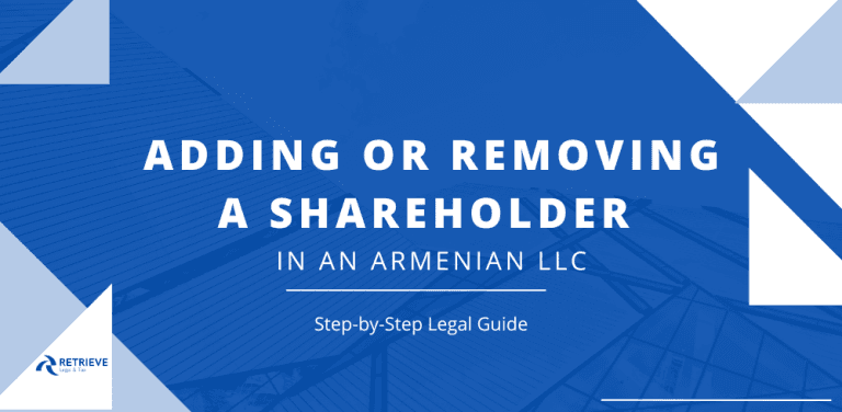 Adding or Removing a Shareholder in an Armenian LLC